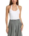 Michael Kors Collection Halter Bodysuit In White