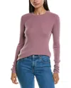 Michael Kors Hutton Cashmere Sweater In Pink