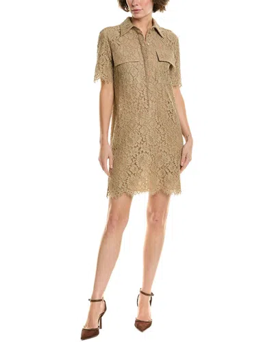 Michael Kors Collection Lace Silk-blend Mini Dress