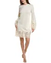 Michael Kors Collection Lace Trim Cashmere Sweaterdress