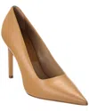Michael Kors Collection Martine Runway Leather Pump In Beige