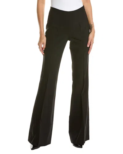 Michael Kors Collection Mika Pleated Tuxedo Trouser In Gold