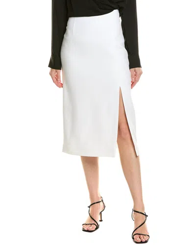 Michael Kors Collection Sable Silk-blend Midi Skirt
