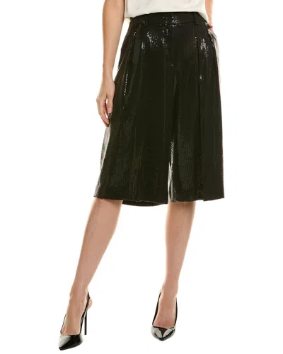 Michael Kors Collection Sequin Short In Black