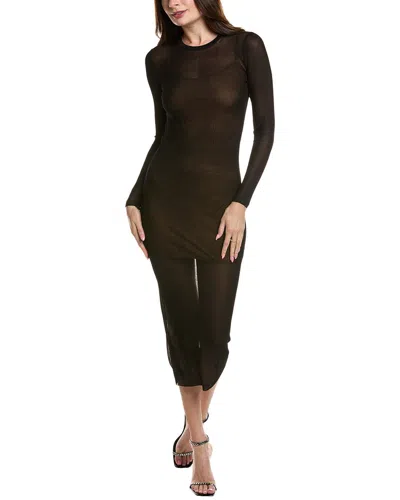 Michael Kors Collection Sheer Midi Dress