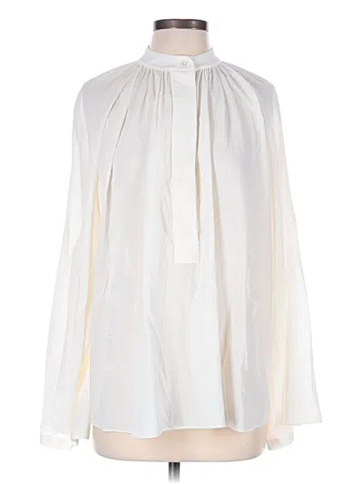 Pre-owned Michael Kors Collection Sleeveless Blouse In White