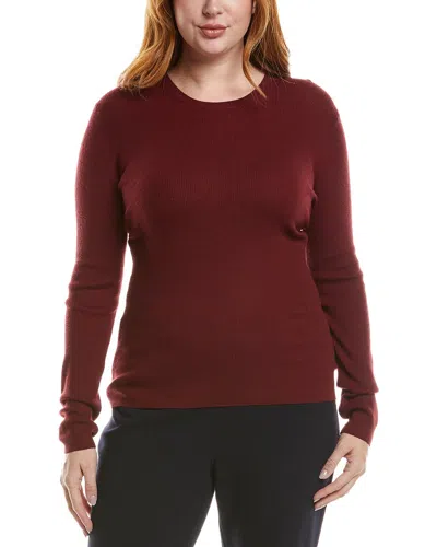 Michael Kors Collection Tissue Hutton Cashmere T-shirt In Red