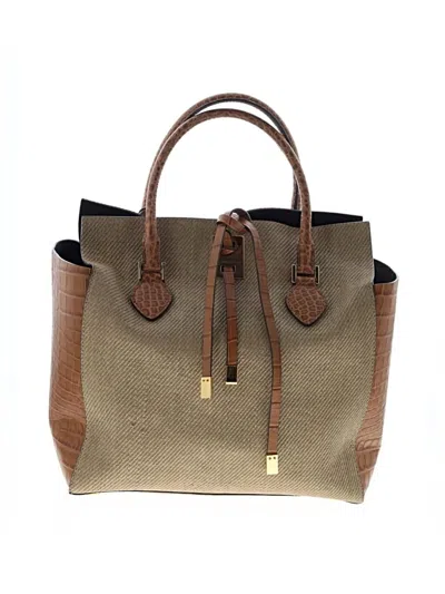 Pre-owned Michael Kors Collection Tote Bag In Brown