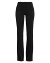 Michael Kors Carolyn Crepe Sable Straight Pants In Black
