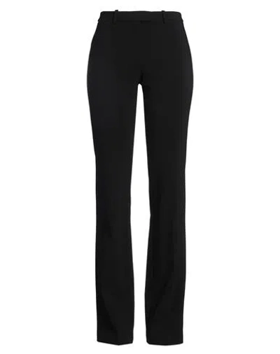 Michael Kors Collection Woman Pants Black Size 10 Virgin Wool, Nylon, Elastane