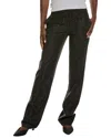 Michael Kors Collection Wool & Silk-blend Carolyn Trouser In Black