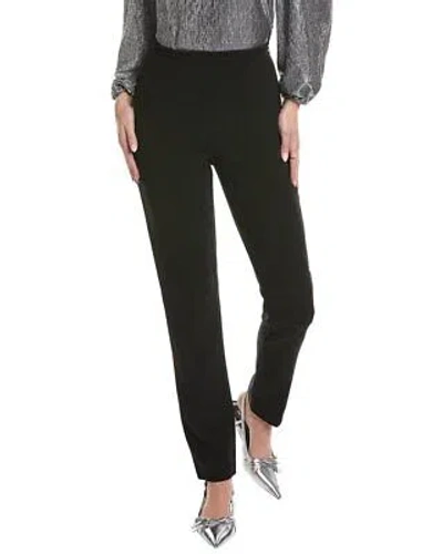 Pre-owned Michael Kors Collection Wool-blend Cigarette Pant Women's In Black