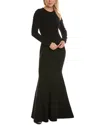 MICHAEL KORS MICHAEL KORS COLLECTION WOOL-BLEND FISHTAIL GOWN