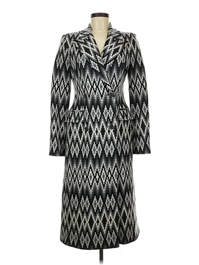 Pre-owned Michael Kors Collection Wool Coat In Black