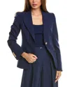 Michael Kors Wool Jacket In Blue