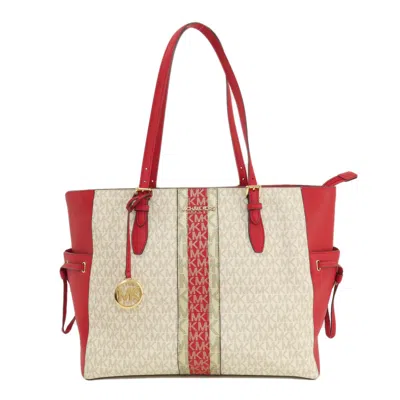 Pre-owned Michael Kors Color Leather Tote Bag () In Multi