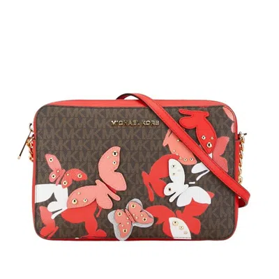 Pre-owned Michael Kors Color Pvc Leather Shoulder Bag () In Multi