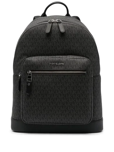 Michael Kors Commuter Backpack In Black