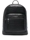 Michael Kors Computer Hudson Backpack In Black