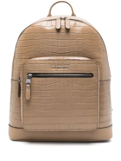 Michael Kors Computer Hudson Backpack Bags In Grey