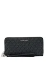 Michael Kors Continental Wallet In Black