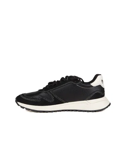 Michael Kors Contrast-sole Runner Sneaker In Black