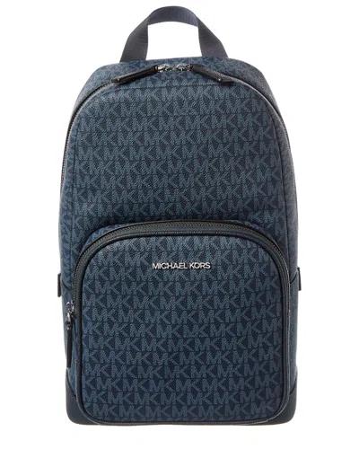 Michael Kors Cooper Coated Canvas Sling Pack