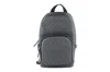 Michael Kors Cooper Medium Black Signature Pvc Sling Backpack In Black