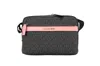 Michael Kors Cooper Small Black Pink Signature Pvc Utility Crossbody Bag