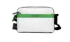 Michael Kors Cooper Small Bright White Palm Signature Pvc Utility Crossbody Bag