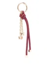 Michael Kors Cord Bag Charm In Red