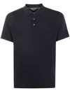 Michael Kors Core Merinos Short Sleeves Polo Embroider In Black