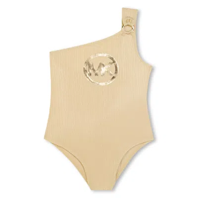Michael Kors Kids' Costume Con Stampa In Gold