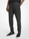 Michael Kors Cotton Blend Jogger In Gray