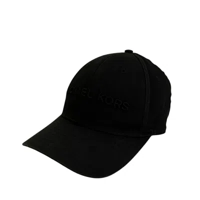 Pre-owned Michael Kors Cotton Cap () In Black