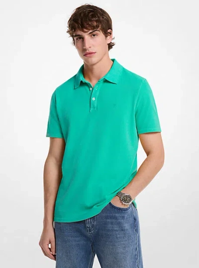 Michael Kors Cotton Piqué Polo Shirt