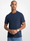 Michael Kors Basic T-shirt In Blue