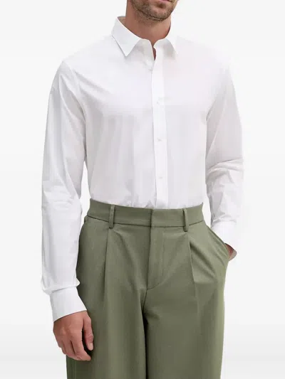 Michael Kors Long Sleeve Shirt For Everyday Wear In White