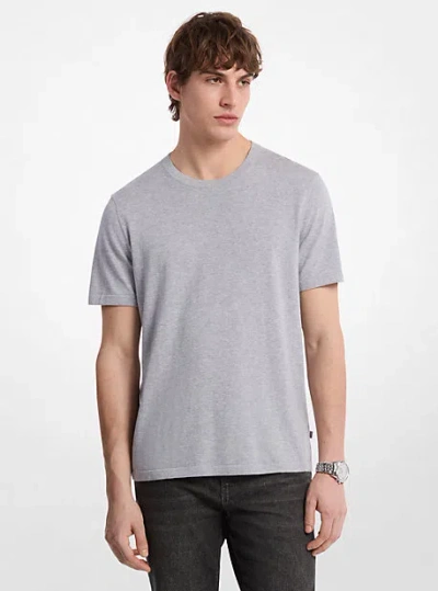 Michael Kors Cotton Short-sleeve Sweater