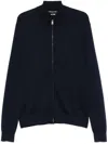 Michael Kors Cotton Sweater With Long Sleeves And Pockets In Blue