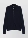 Michael Kors Cotton Sweater With Long Sleeves And Pockets In Blue