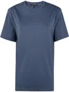 Michael Kors Essential Crewneck T-shirt Short Sleeves In Blue