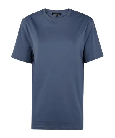 Michael Kors Cotton T-shirt In Blue