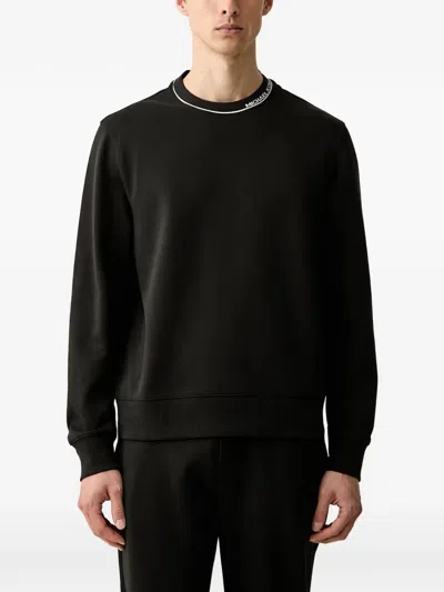 Michael Kors Cotton-blend Sweatshirt With Logo In Black