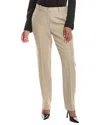 Michael Kors Collection Crepe Sable Samantha Pant In Neutral