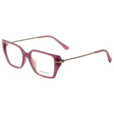 Michael Kors Crete Women's Opticals In Pink
