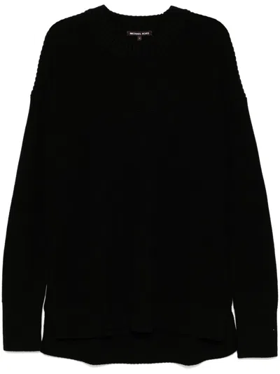 Michael Kors Crew-neck Jumper In Black