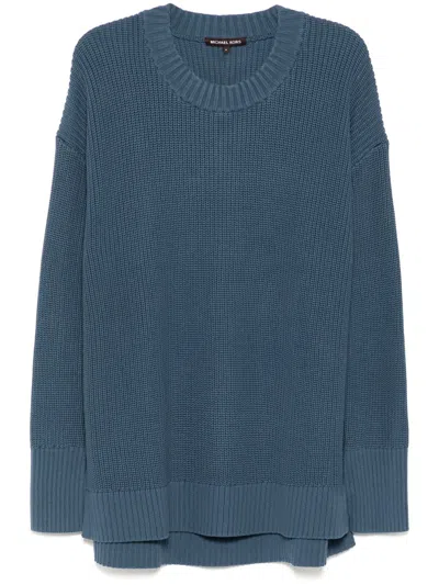 Michael Kors Crew-neck Jumper In Blue