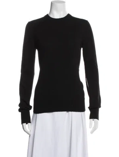 Pre-owned Michael Kors Crew Neck Long Sleeve Top In Multi