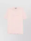 Michael Kors Crew Neck Relaxed Fit T-shirt In Pink